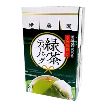 伊藤園 宇治抹茶入り 緑茶ティーバッグ　 1.8ｇ×20袋