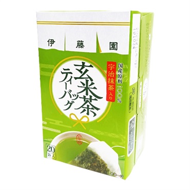 伊藤園 宇治抹茶入り 玄米茶ティーバッグ 1.8ｇ×20袋