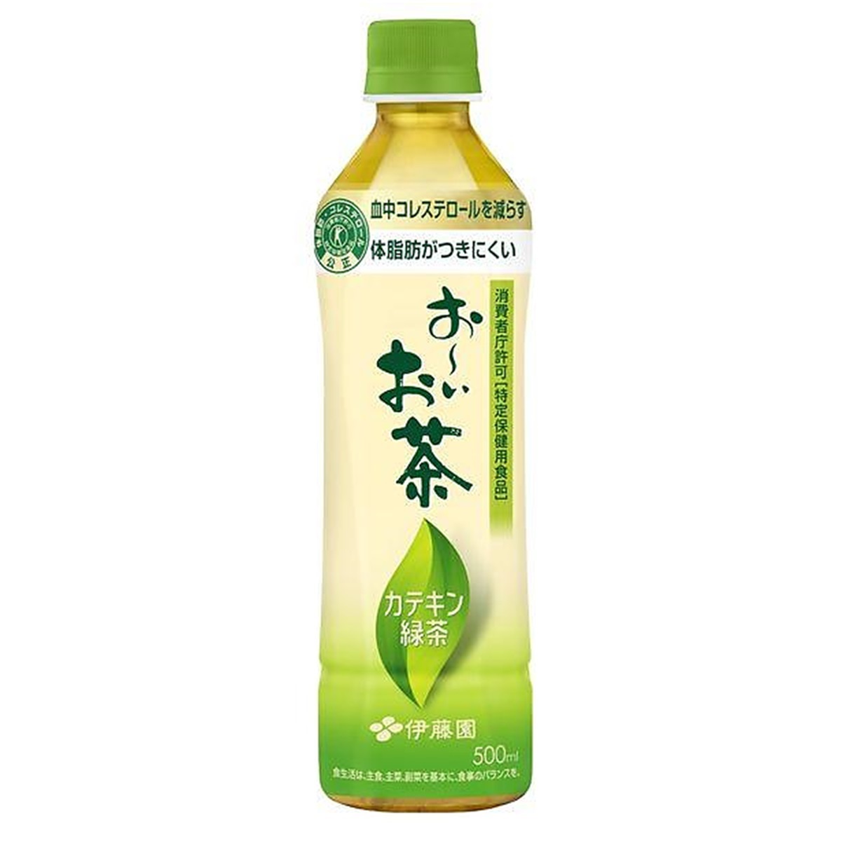 伊藤園 おーいお茶 カテキン緑茶 500ml×24本（1ケース）