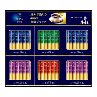 AGF ちょっと贅沢な珈琲店スティック ブラックギフト ZST-30D