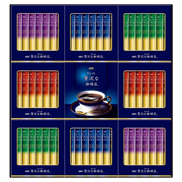 AGF ちょっと贅沢な珈琲店スティック ブラック