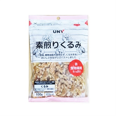 UNY 素煎りくるみ 100g