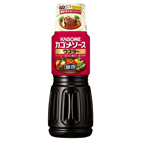 カゴメ 醸熟ソースウスター 500ml　【合計5500円(税込)以上で送料100円対象品】