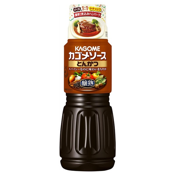 カゴメ 醸熟ソースとんかつ 500ml　【合計5500円(税込)以上で送料100円対象品】