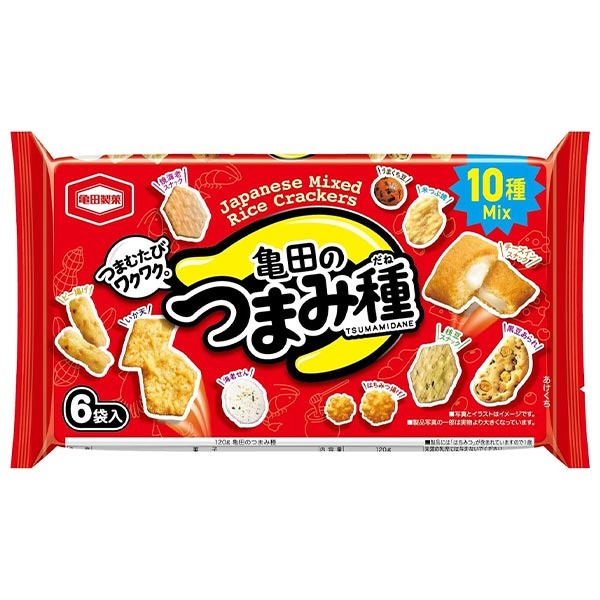 亀田製菓 亀田のつまみ種 120g