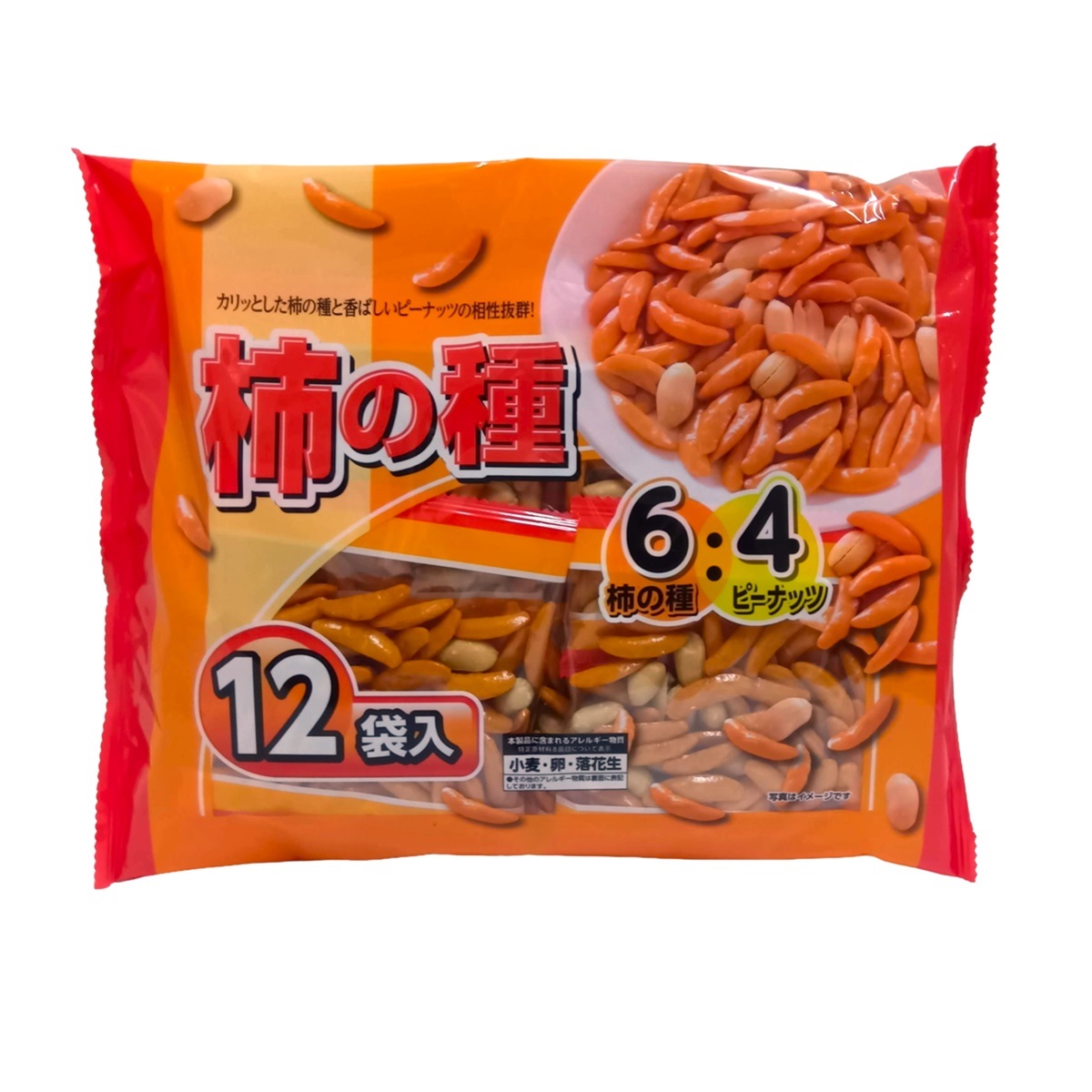 亀田製菓 柿の種 12袋入(340g)
