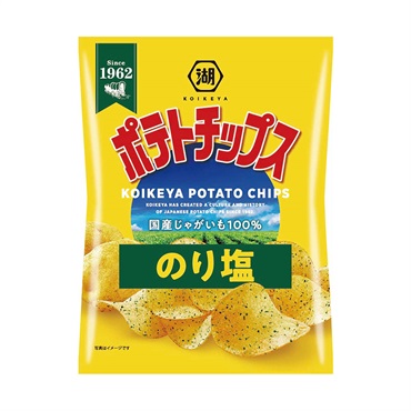 湖池屋 ポテトチップス のり塩 55g