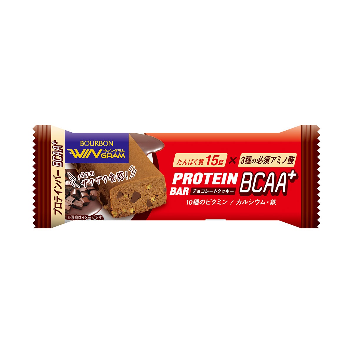 プロテインバーBCAA＋チョコレートクッキー 9本入