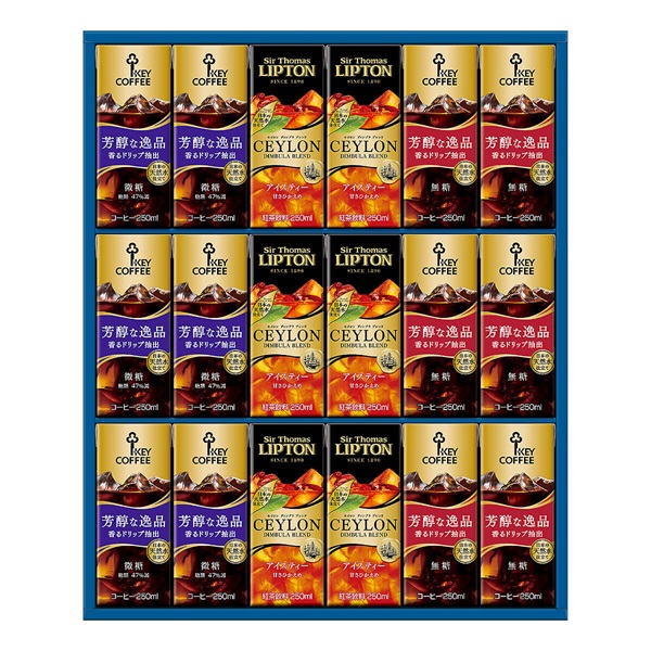 キーコーヒー 天然水パーソナル飲料ギフト TPL-30