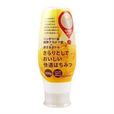 加藤美蜂園本舗 ハンガリー産純粋アカシア蜜 さらりとしておいしい快適はちみつ 300g