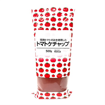 キッコーマン食品 完熟トマトのみを使用したトマトケチャップ 500g