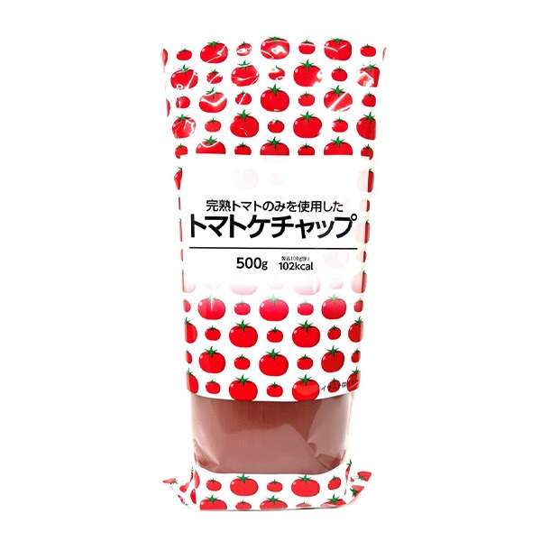 キッコーマン食品 完熟トマトのみを使用したトマトケチャップ 500g