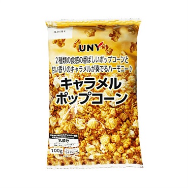 UNY キャラメルポップコーン 100g