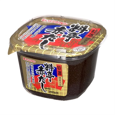 サンジルシ カップみそ特選料亭赤だし 750g