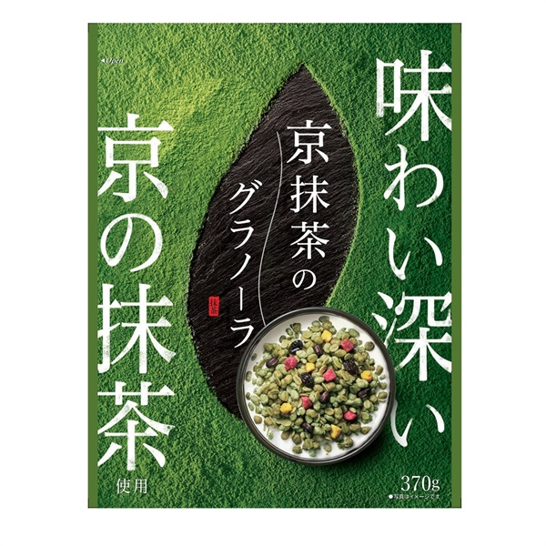 日清シスコ 京抹茶のグラノーラ 370g　【合計5500円(税込)以上で送料100円対象品】