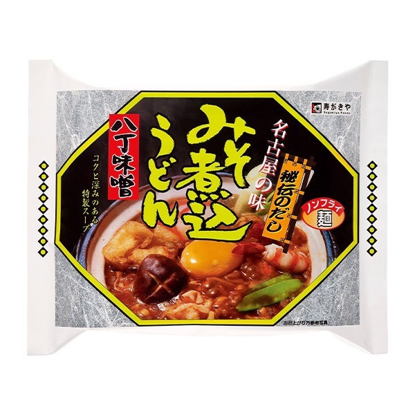 寿がきや即席八丁味噌煮込うどん 114g