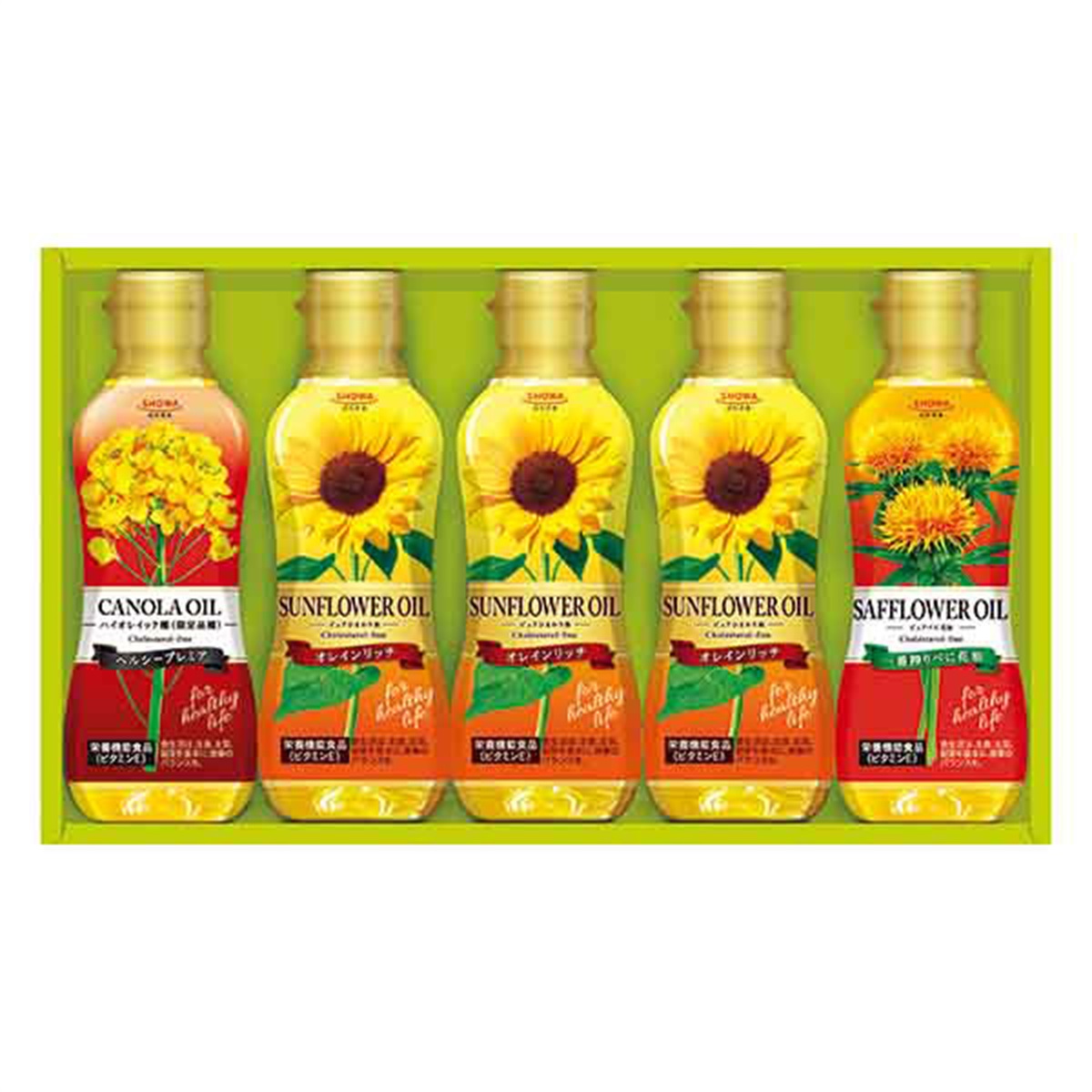 昭和産業 バラエティオイルセット BPO-30