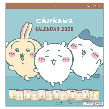 トライエックス　カレンダー　ちいかわ　スクエア　ＣＬー７２