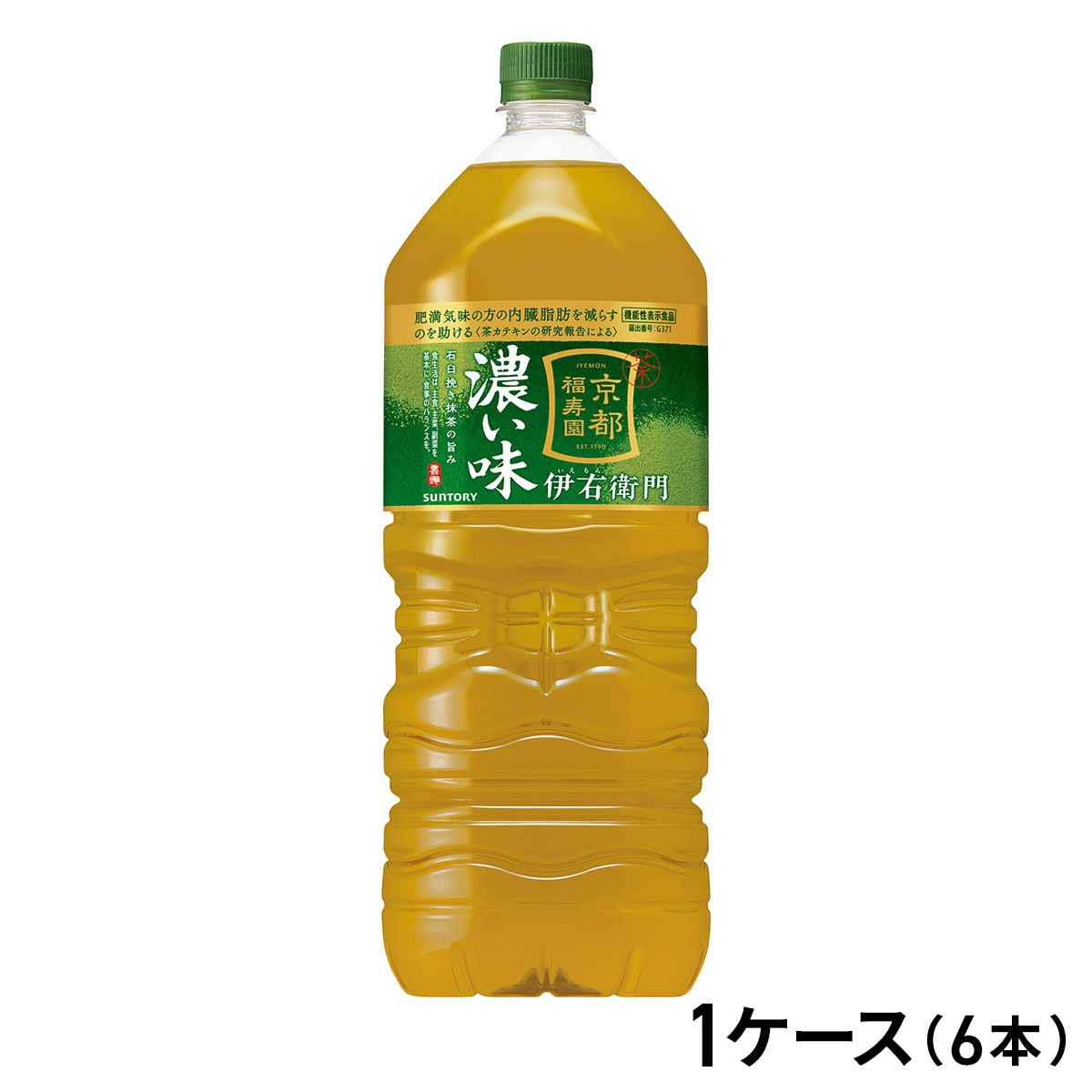 サントリー 伊右衛門　濃い味  2000ml×6本（1ケース）