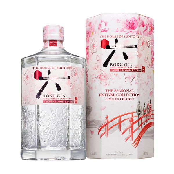 サントリー ジャパニーズクラフトジン ROKU 六 SAKURA BLOOM EDITION 700ml
