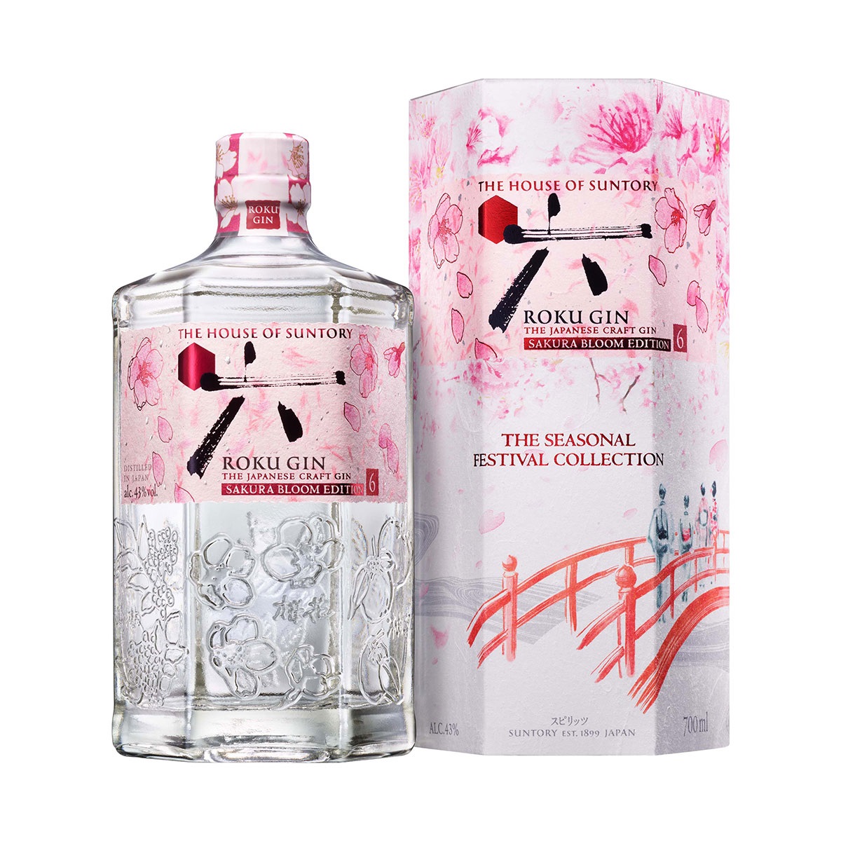 サントリー ジャパニーズクラフトジン ROKU＜六＞ SAKURA BLOOM EDITION 2026 700ml