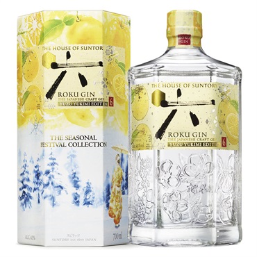 サントリー ジャパニーズクラフトジン ROKU＜六＞ YUZU YUKIMI EDITION 700ml