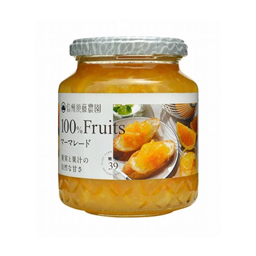 信州須藤農園 100％フルーツマーマレード 340g