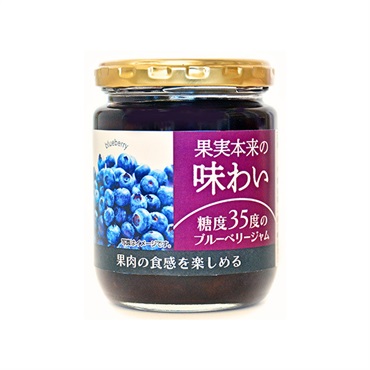 スドージャム 果実本来の味わい 糖度35度のブルーベリージャム 230g