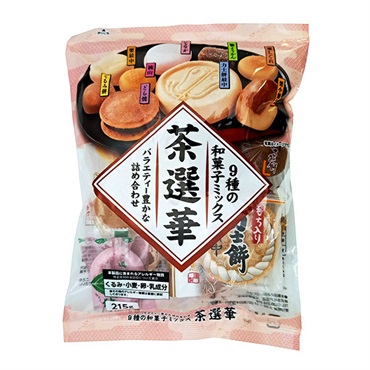 戸田屋 9種の和菓子ミックス 茶選華 215g