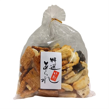 竹新製菓 特選あられ 250ｇ