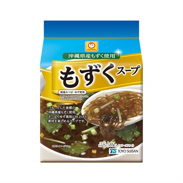 東洋水産 マルちゃん 沖縄県産もずく使用 もずくスープ 5食入　【合計5500円(税込)以上で送料100円対象品】