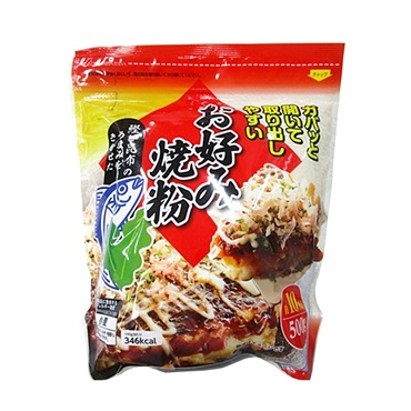 トーカン お好み焼粉 チャック付 500g