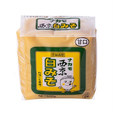 ナカモ 西京白みそ 500ｇ　【合計5500円(税込)以上で送料100円対象品】