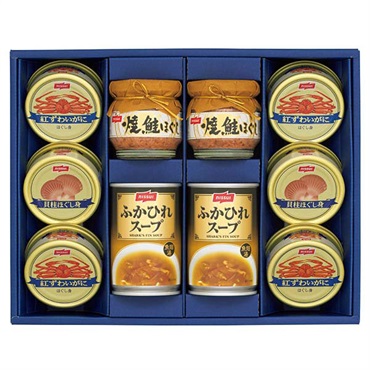 ニッスイ 水産缶詰・鮭瓶・ふかひれスープ缶詰詰合