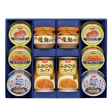 ニッスイ 水産缶詰・鮭瓶・ふかひれスープ缶詰詰合せ UA-60D