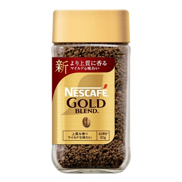 ネスレ ネスカフェ ゴールドブレンド インスタントコーヒー 80g 40杯分