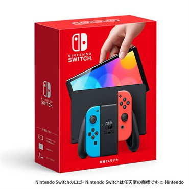 Nintendo Switch（有機ELモデル） Joy-Con(L) ネオンブルー/(R) ネオンレッド