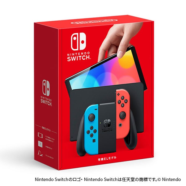 Nintendo Switch（有機ELモデル） Joy-Con(L) ネオンブルー/(R) ネオンレッド