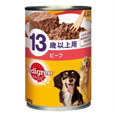 ペディグリー　13歳以上用　ビーフ　400g
