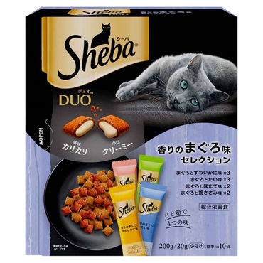 シーバ　デュオ　香りのまぐろ味セレクション　200g