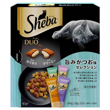 シーバ　デュオ　旨みがつお味セレクション　200g