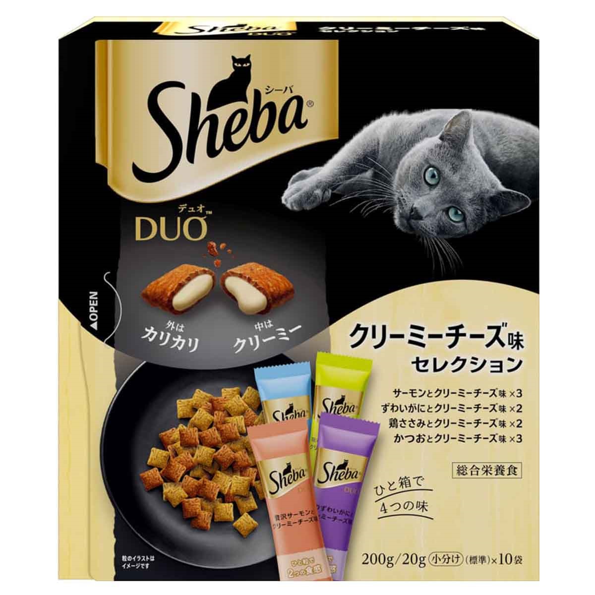 シーバ　デュオ　クリーミーチーズ味セレクション　200g