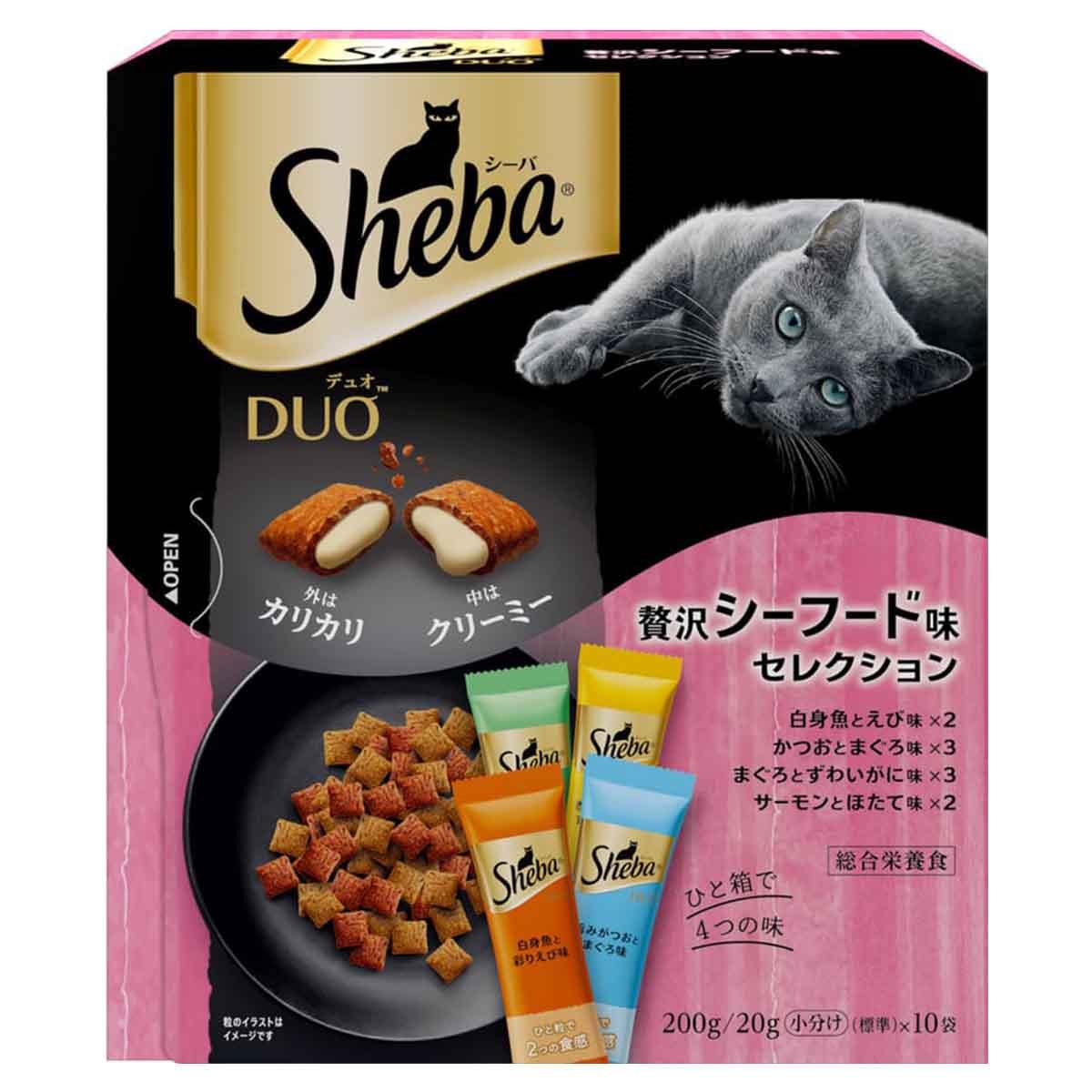 シーバ　デュオ　贅沢シーフード味セレクション　200g