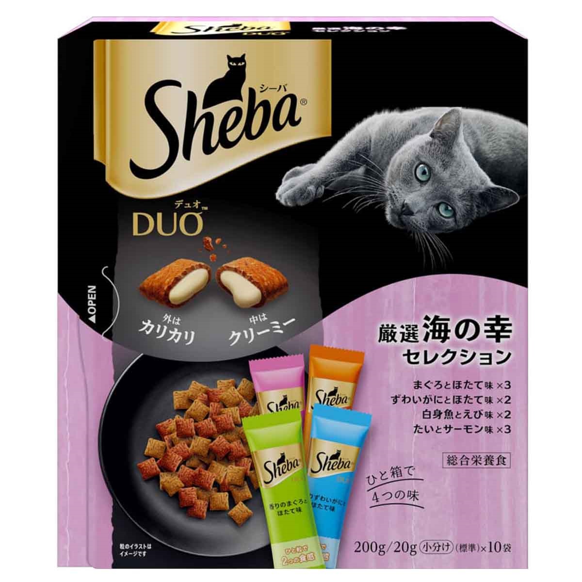 シーバ　デュオ　厳選海の幸セレクション　200g