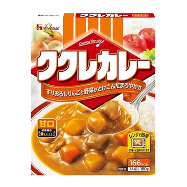 ハウス食品 ククレカレー 甘口 180g