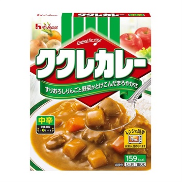 ハウス食品 ククレカレー 中辛 180g