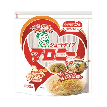 ハウス ショートタイプマロニーちゃん 200g