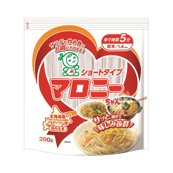 ハウス ショートタイプマロニーちゃん 200g
