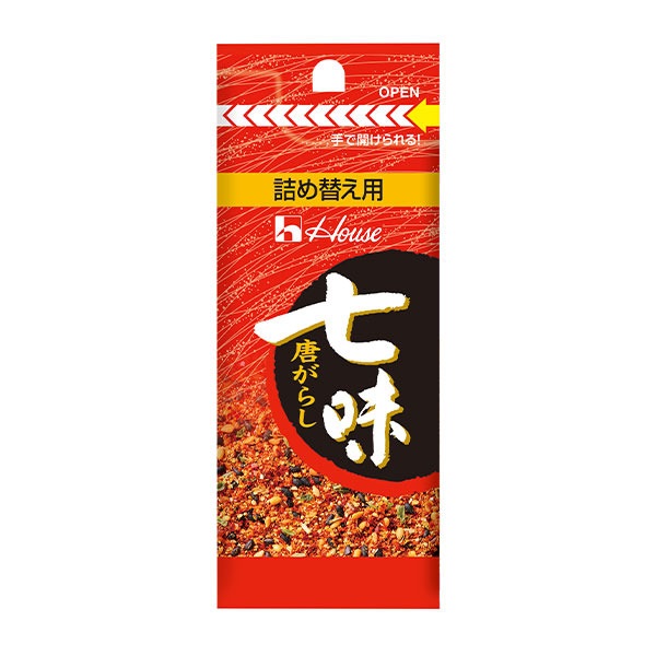 ハウス 詰替え用七味唐がらし袋 15g