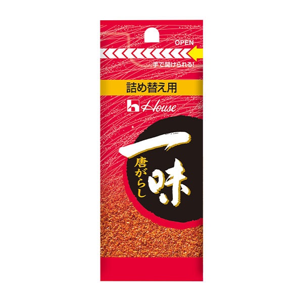 ハウス 詰替え用一味唐がらし袋 15g